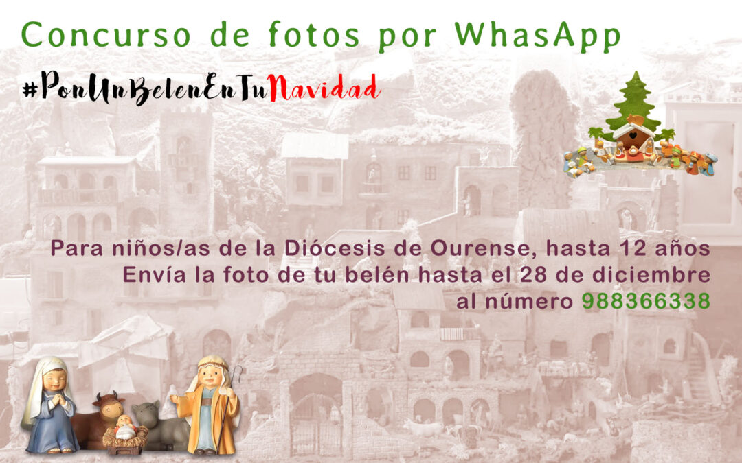 Concurso de fotos de belenes por WhatsApp: Pon un belén en tu Navidad