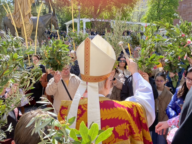 Bendición de Ramos: el día de los niños