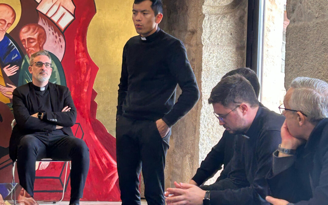 Encuentro con el clero joven