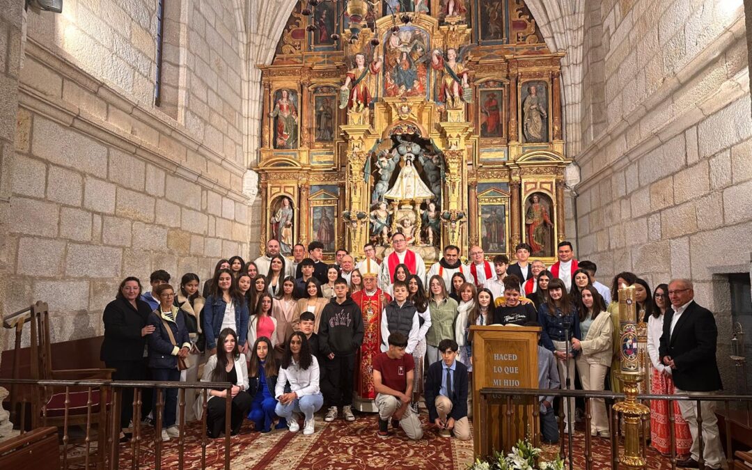 Confirmandos del arciprestazgo de Verín