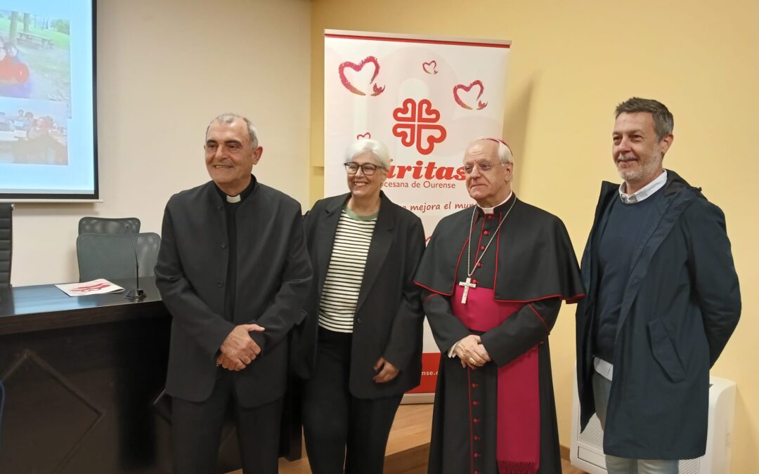 Presentación de la memoria anual de Cáritas diocesana de Ourense