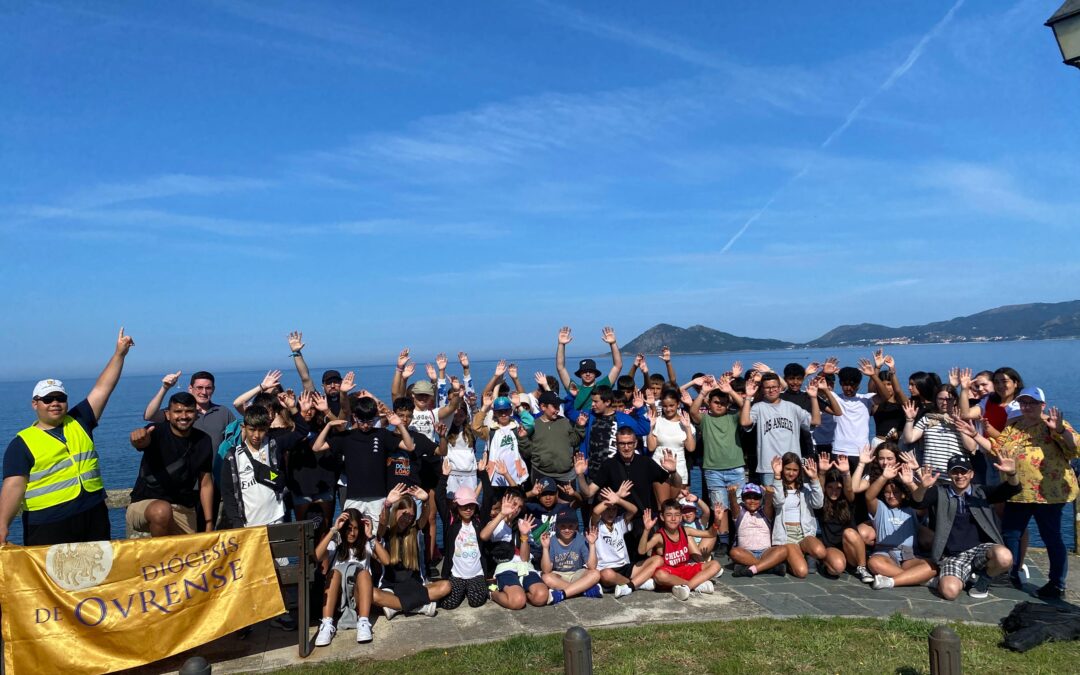 Convivencia de verano de niños y adolescentes