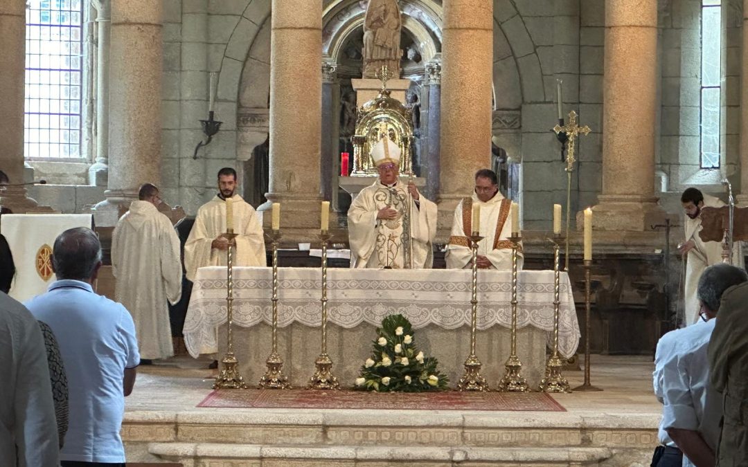 Fiesta de san Bernardo en el Monasterio de Oseira