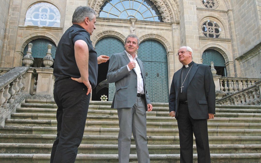 Visita del Delegado de la Xunta de Galicia en Ourense a la Catedral