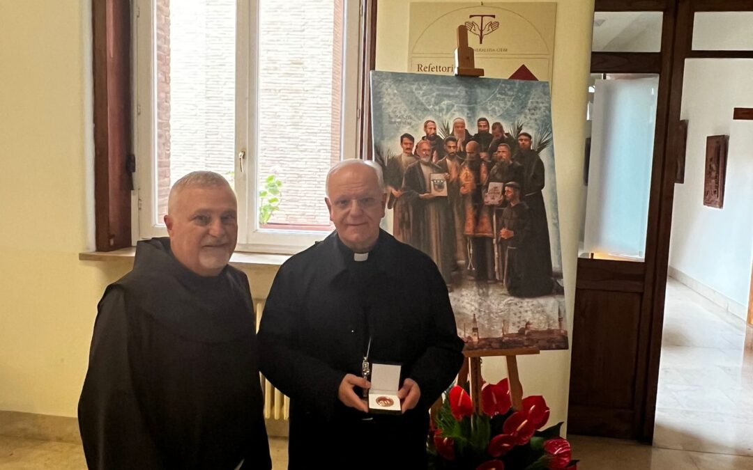 Entrega a la Diócesis de Ourense de la reliquia de los Santos Mártires de Damasco