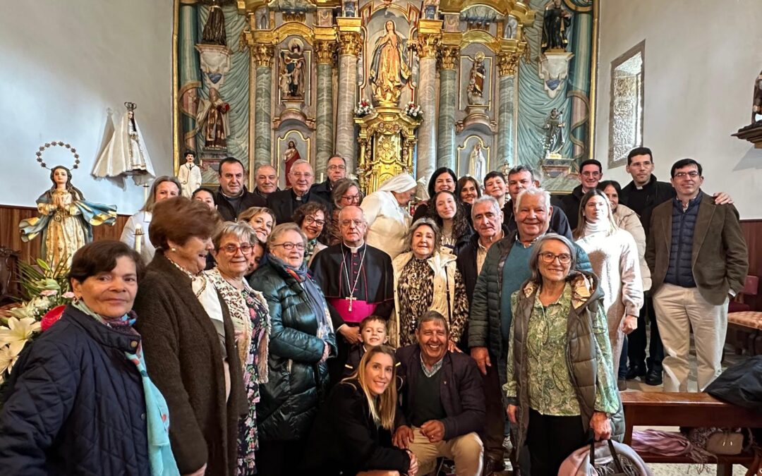 Memoria del beato José Gregorio en Santa María de Vilameá