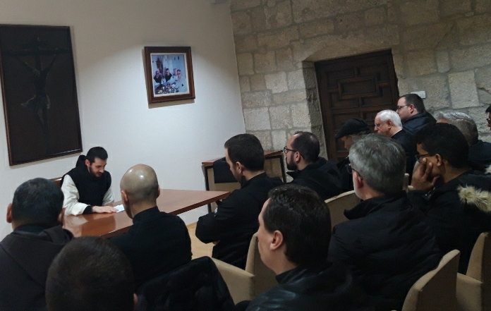 Reunion del clero joven en Oseira