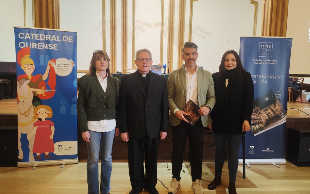 Presentación de la Audioguía infantil y del libro Mírame/Look at me de la Catedral de Ourense