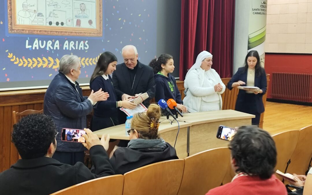 Entrega de premios a las ourensanas ganadoras del concurso nacional de la Infancia Misionera