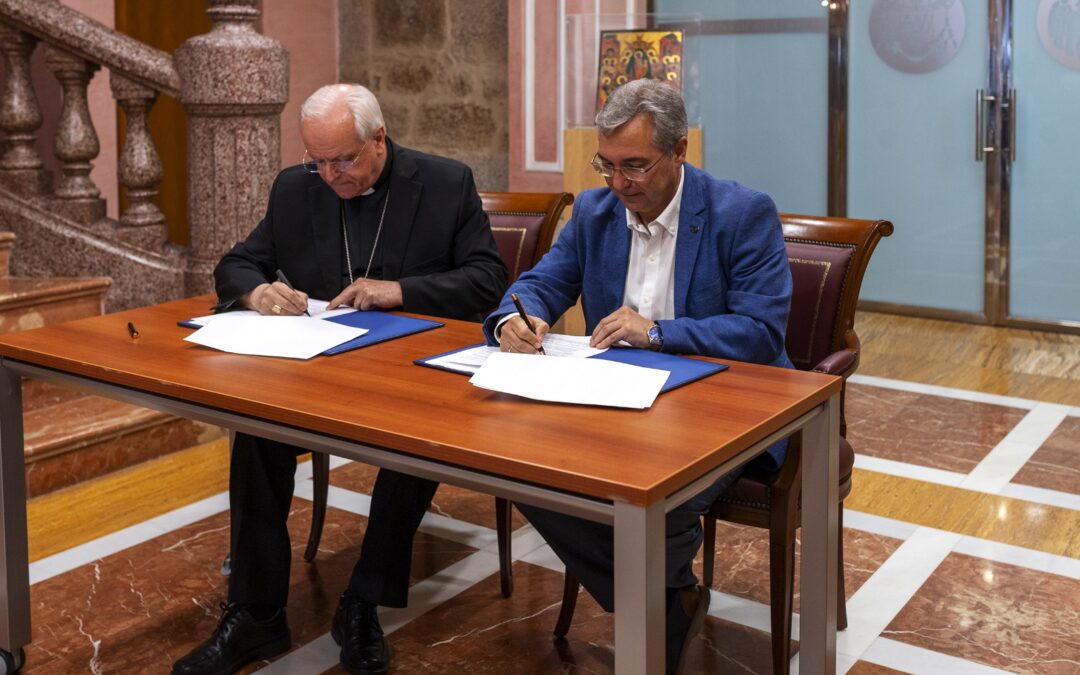 O Bispado e a Deputación asinan un acordo para conservar, restaurar e divulgar o patrimonio cultural eclesiástico da provincia