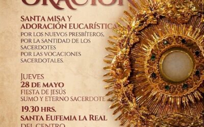 Jesucristo, Sumo y Eterno Sacerdote: Vigilia diocesana de Oración por los nuevos presbíteros